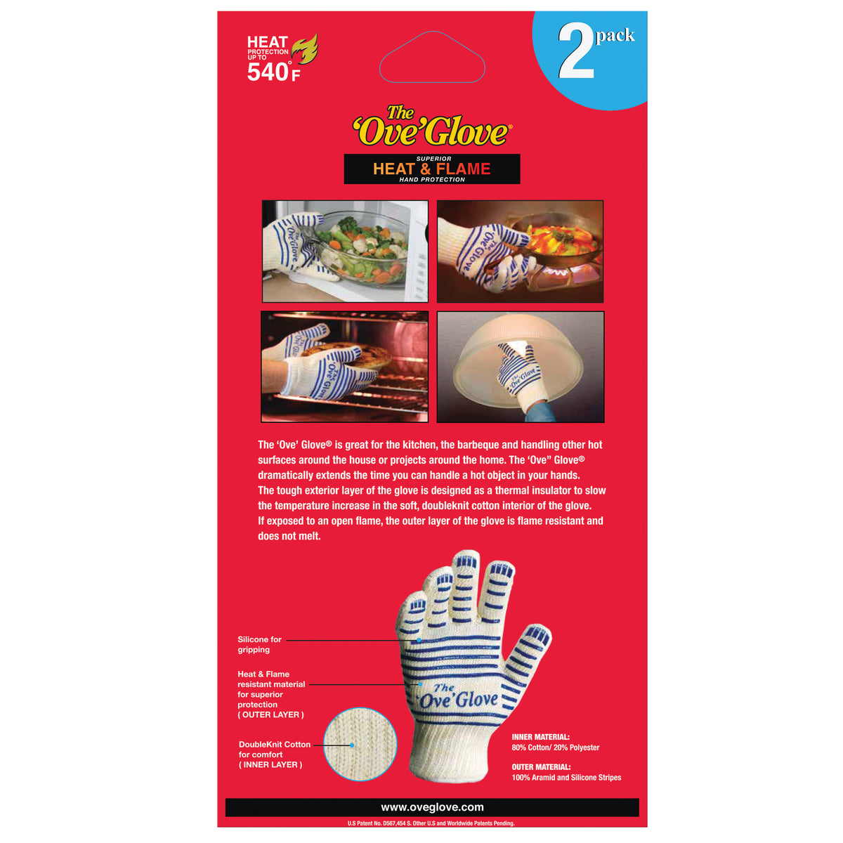 The 'Ove' Glove Superior Heat & Flame Hand Protection